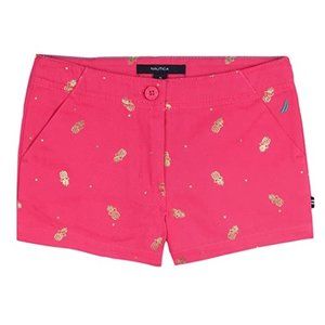 NAUTICA Pineapple Printed Girl Shorts Pink